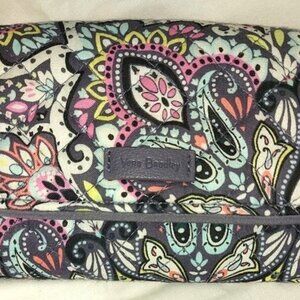 NEW Vera Bradley RFID Riley Compact Wallet Bonbon Medallion